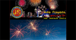 Desktop Screenshot of indiafireworks.com